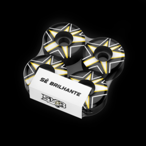 Rodas longboard "Star" colorida