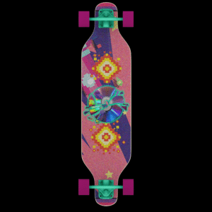 Skate longboard “Sweet explosion”